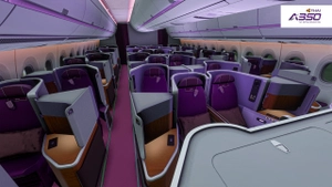 Thai Airways iniBuilds A350-941 | HS-THQ "CHIANGMAI" (Star Alliance)  thumbnail 6