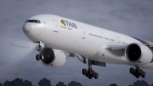 Thai Airways PMDG 777-35R(ER) | (HS-TKG) KRABI 8K thumbnail 4