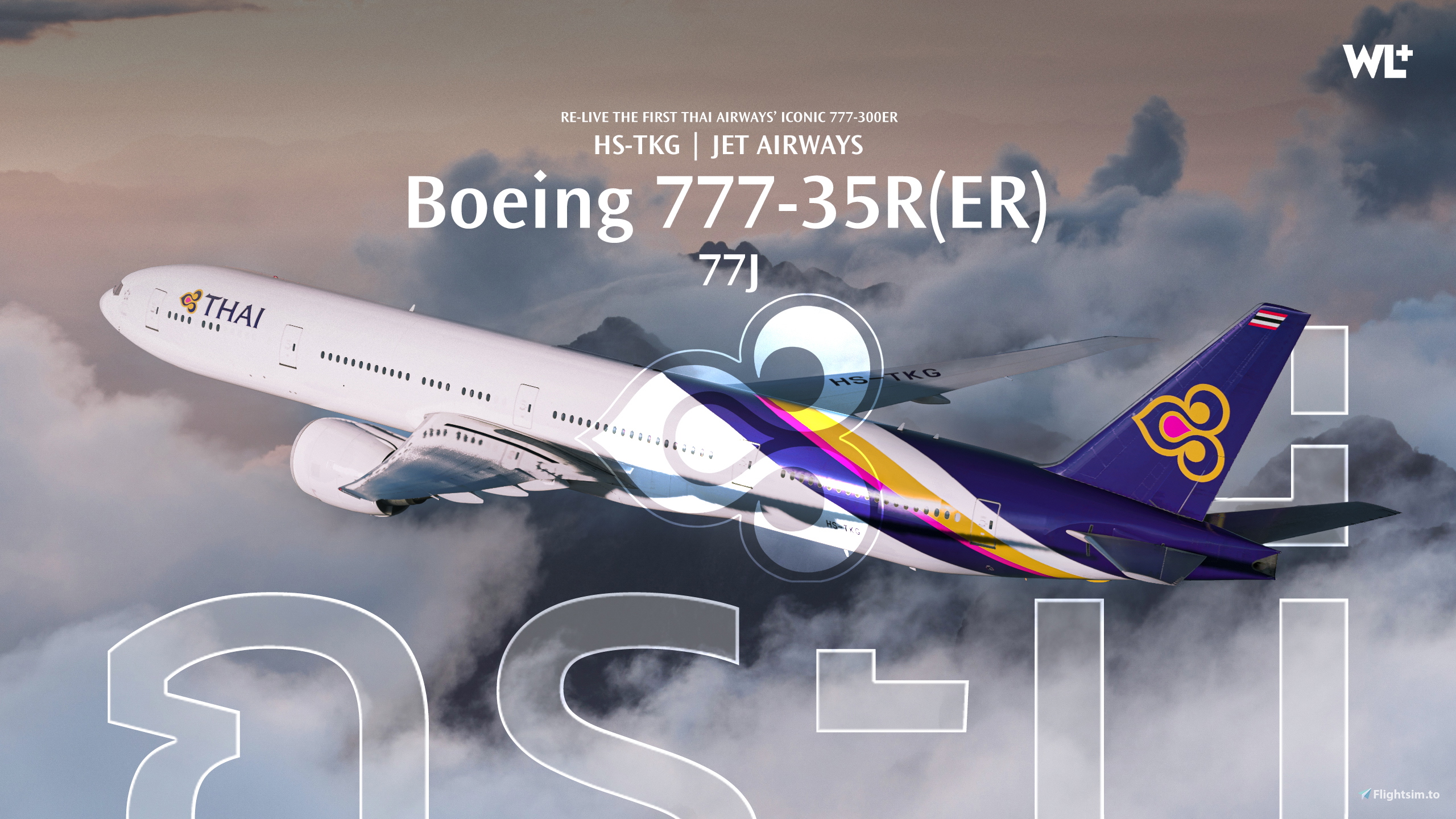 Thai Airways PMDG 777-35R(ER) | (HS-TKG) KRABI 8K - Image 1