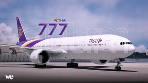 Thai Airways PMDG 777-3AL(ER) + Cabin Textures | (HS-TKL) 8K [Clean] thumbnail 1