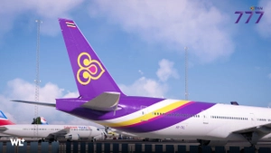 Thai Airways PMDG 777-3AL(ER) + Cabin Textures | (HS-TKL) 8K [Clean] thumbnail 3