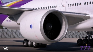 Thai Airways PMDG 777-3AL(ER) + Cabin Textures | (HS-TKL) 8K [Clean] thumbnail 7