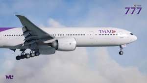 Thai Airways PMDG 777-3AL(ER) + Cabin Textures | (HS-TKL) 8K [Dirty] thumbnail 4