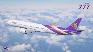 Thai Airways PMDG 777-3AL(ER) + Cabin Textures | (HS-TKL) 8K [Dirty] thumbnail 7
