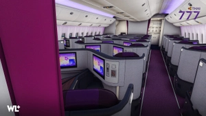 Thai Airways PMDG 777-3AL(ER) + Cabin Textures | (HS-TKL) 8K [Dirty] thumbnail 9