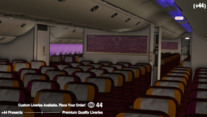 Thai Airways w/ Cabin (HS-TKQ) PMDG 777-300ER - 8K [WORN OUT] thumbnail 15