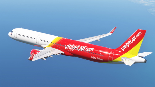 Thai Vietjet | Fenix A321 CFM Sharklet Pack | w/Cabin | 4K