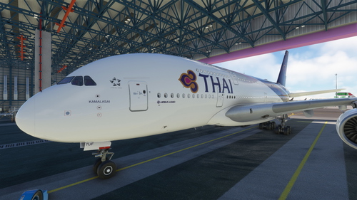 FBW A380X l ThaiAirways Fleet Pack 8K [2/2]   [HS-TUF  has a 4K option.]