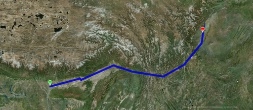 The Hump Route Able 1A