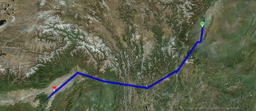 The Hump Route Able 3B