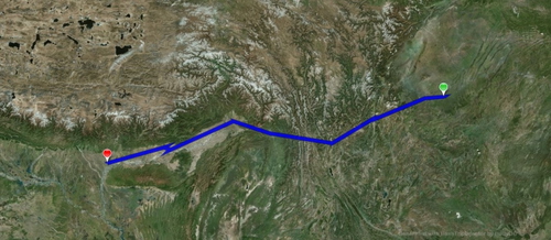 The Hump Route Able 4A