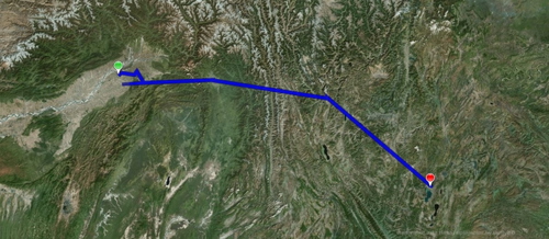 The Hump Route Able 5