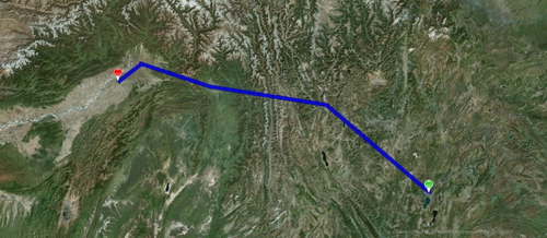 The Hump Route Able 6