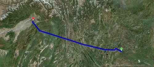 The Hump Route Charlie 1A