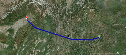 The Hump Route Charlie 2B