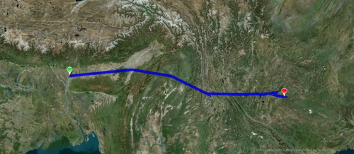 The Hump Route Easy 1