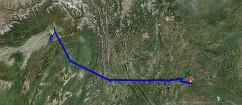 The Hump Route Easy 4