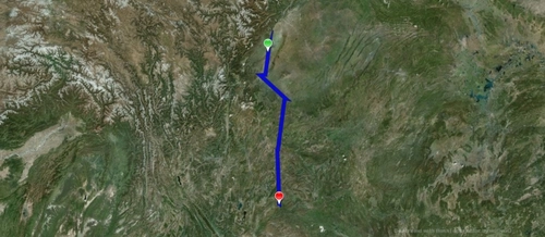 The Hump Route Mike 3B