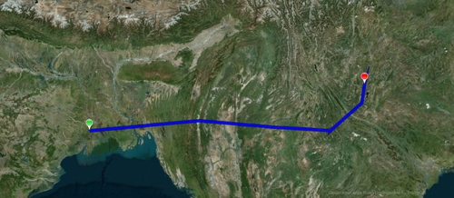 The Hump Route Nan 1C