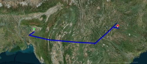 The Hump Route Nan 3A