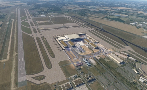 Theredfox EDDB Berlin Brandenburg runway fix and scenery enhancement