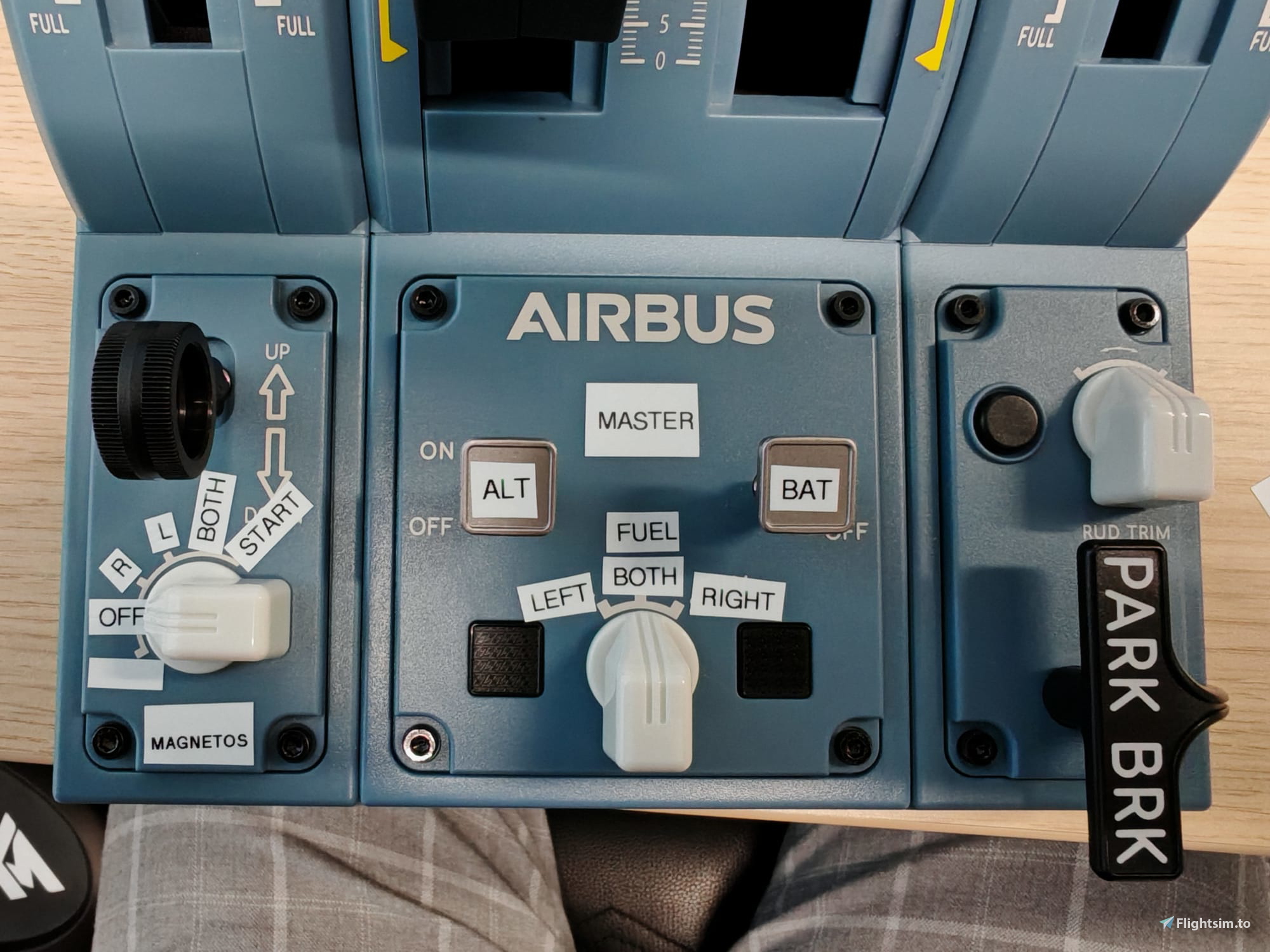 TCA Thrustmaster Airbus Quadrant Edition Throttle - for Flight PC