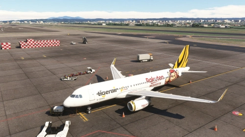 TigerAir Taiwan A320 B-50006  Rakuten Monkeys  Livery For Fenix A320 BFU IAE SL