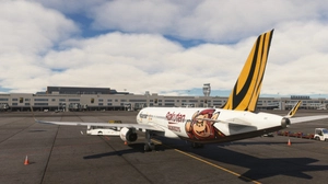TigerAir Taiwan A320 B-50006  Rakuten Monkeys  Livery For Fenix A320 BFU IAE SL thumbnail 4