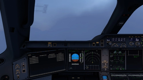 TINNOJ - Realistic custom view A350-900 inibuilds