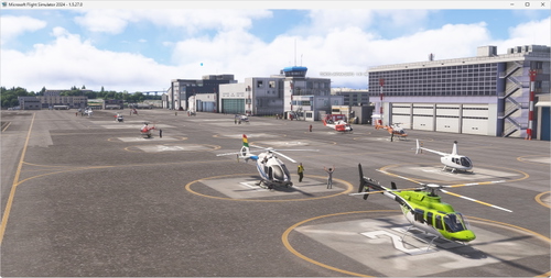 Tokyo Heliport, Static Scenery for MSFS2024