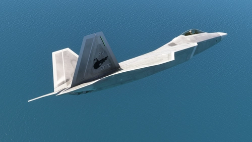Top Mach Studios F-22A | Aurelian Air Force Falco Squadron | Ace Combat Xi