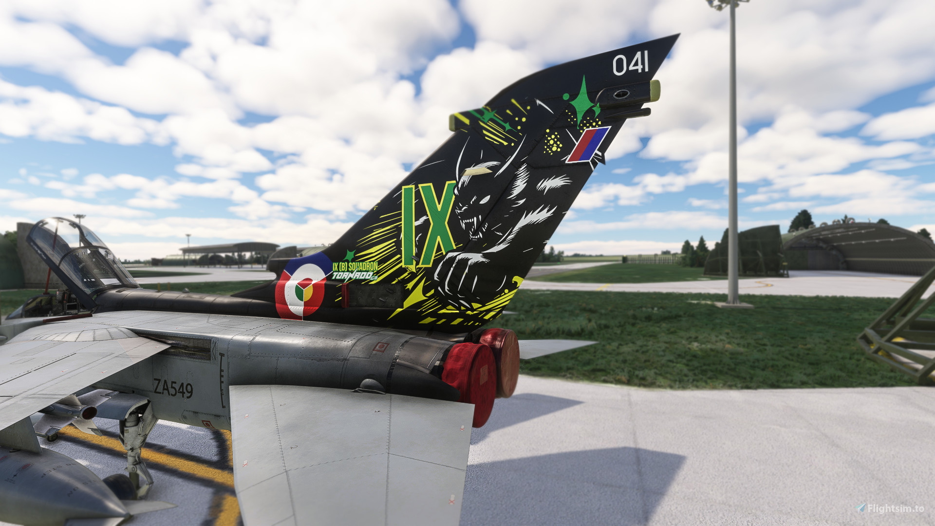 Tornado GR.4 IX Squadron Special Tail ZA549 (fictionnal