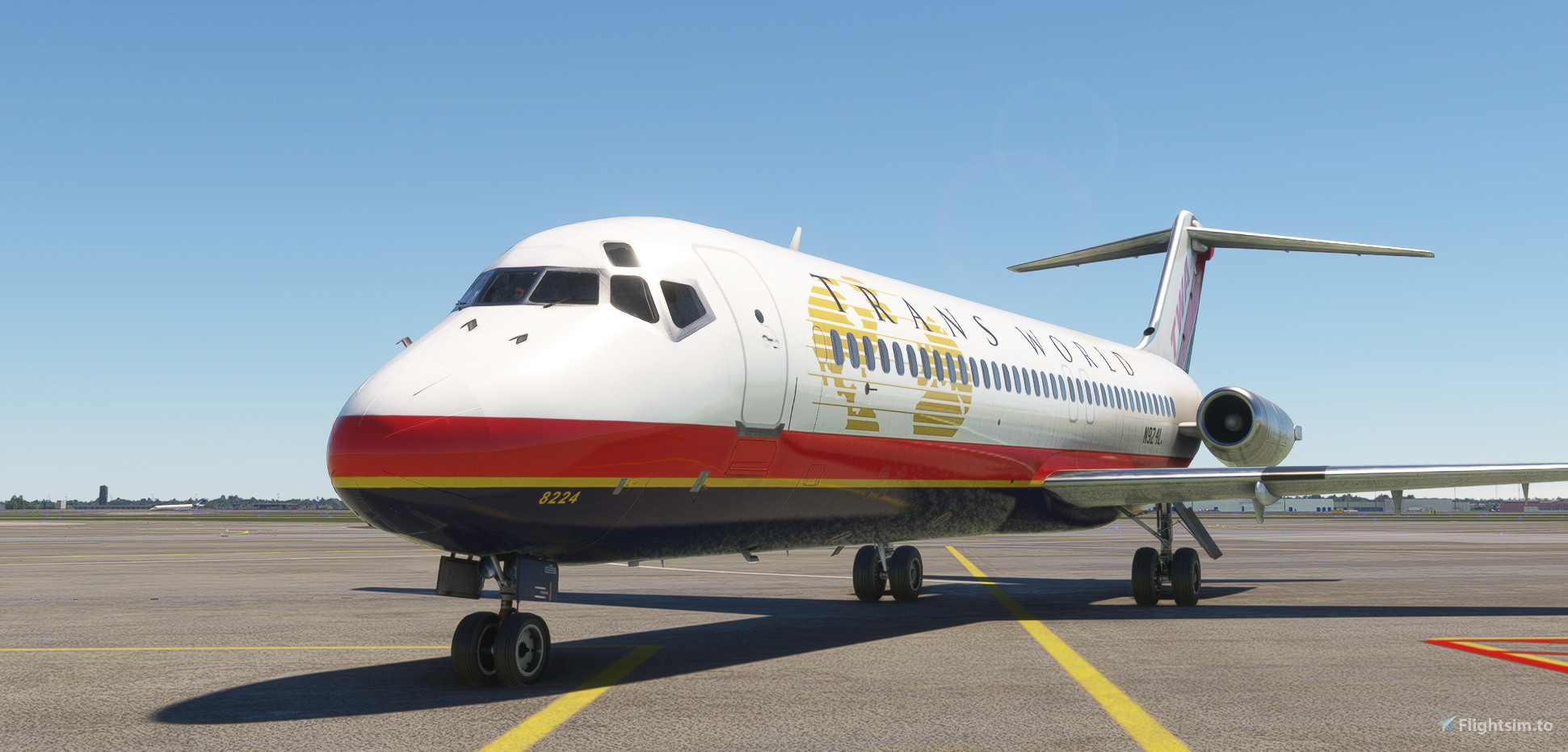 TDA-Toa Domestic Airlines JA8437 - SkySimulations DC9-30 w/cabin