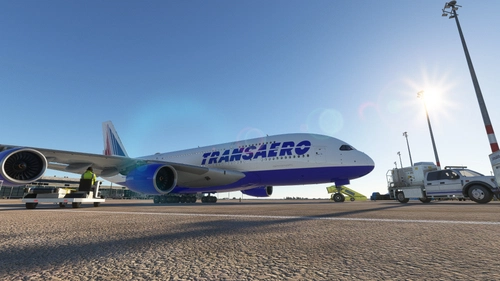 Transaero Airline FBW A380 4K