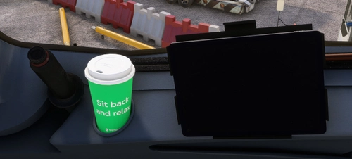 Transavia FBW A32NX Custom Coffee Cup