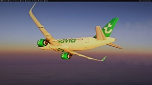 Transavia France F-HXSV/SX  Inibuilds A32N MSFS2024 (with cabin &  test reg XSX livery) thumbnail 12