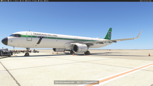 Transavia Dutch PH-YHD Retro Livery Airbus A321NEO (with cabin) thumbnail 8