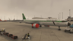 Transavia Dutch PH-YHD Retro Livery Airbus A321NEO (with cabin) thumbnail 2