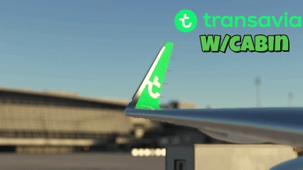 [A32NX] Transavia New Livery w/Cabin 8K/16K F-HXSV - Image 1