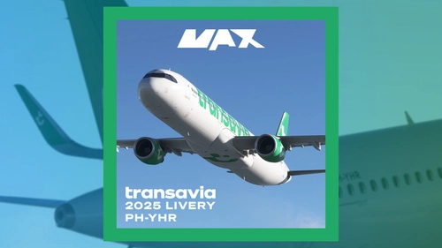 Transavia (NL) 2025 livery | PH-YHR | FNX A321 Version