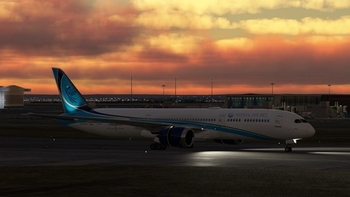 Tropical Airlines B787-9 Horizon simulations | PR-TRI