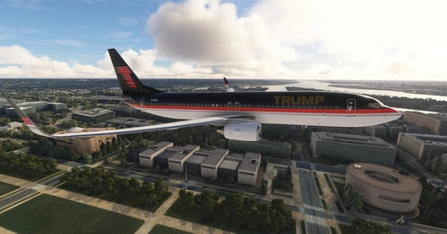 Trump Force One - 737-800 BBJ