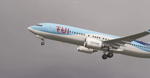 Tui fly GmbH D-AMAX | Asobo 737-8MAX | 8K | Requested