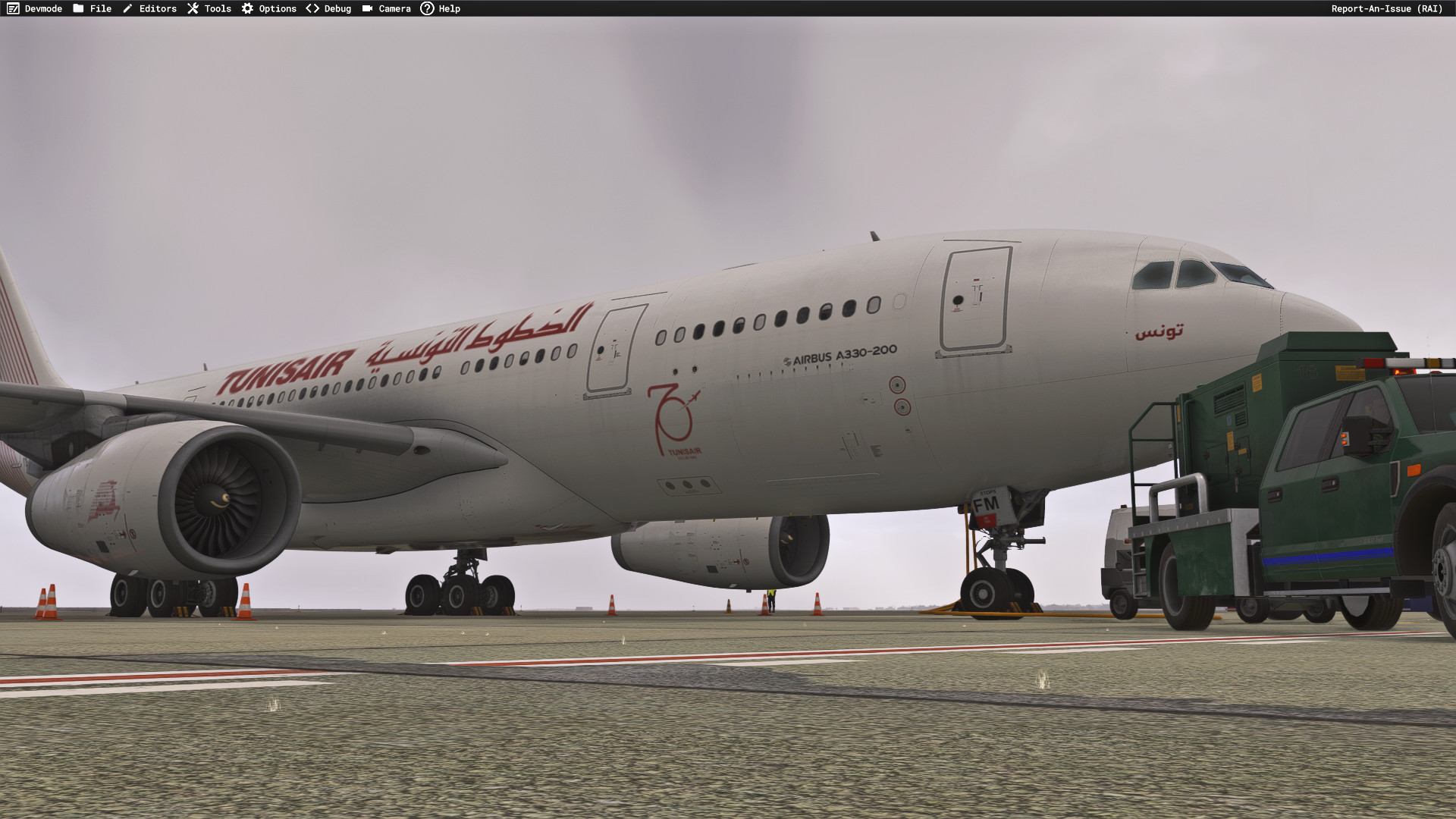 Tunisair  TS-IFM/TS-IFN with &  without stickers for Inibuilds A330-200RR (with cabin details) - Image 1