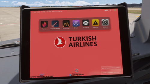 Turkish Airlines - TK/THY - EFB background - A321