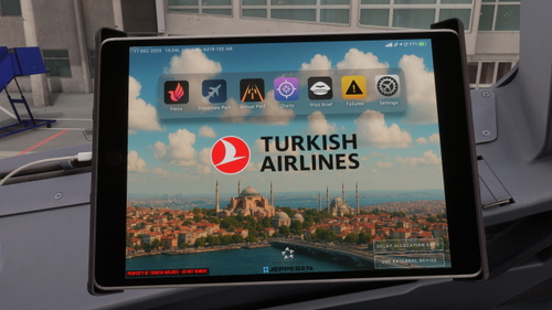 Turkish Airlines - TK/THY - EFB background