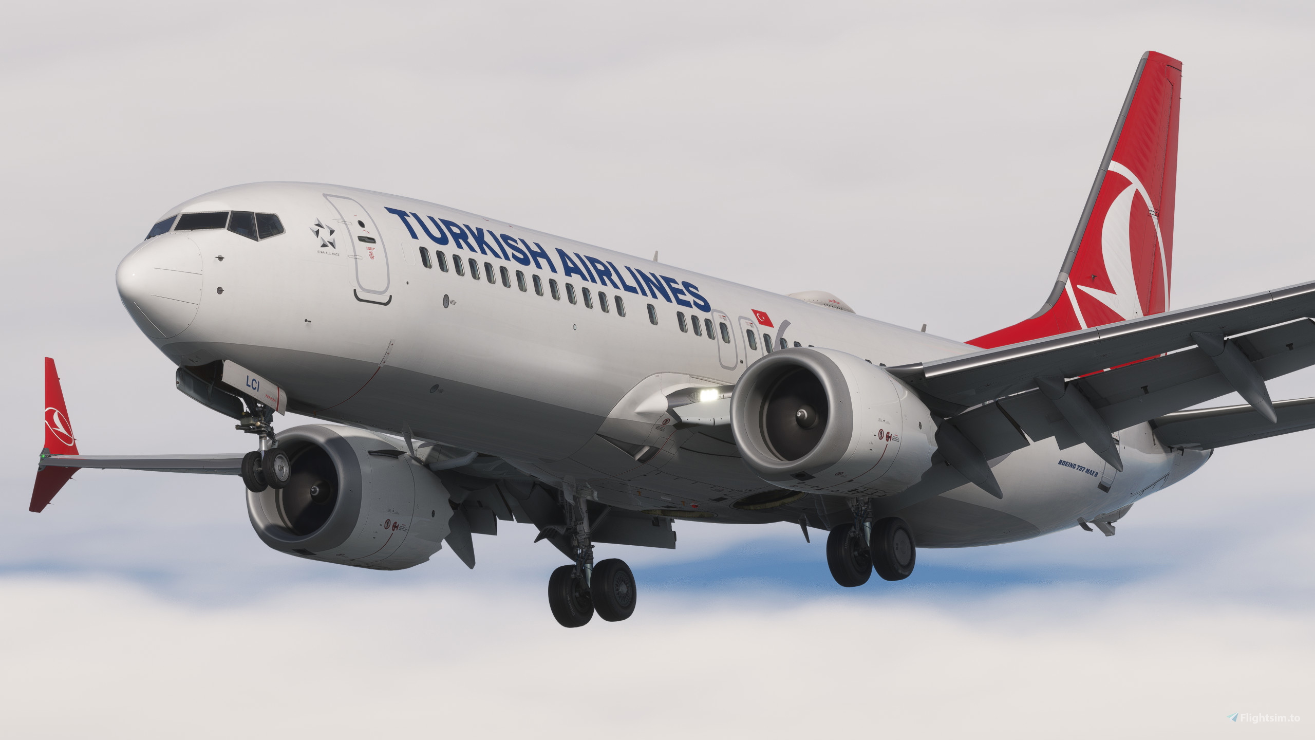 Turkish Airlines [Pack 1] w/Cabin IFly B737 MAX 8 for Microsoft