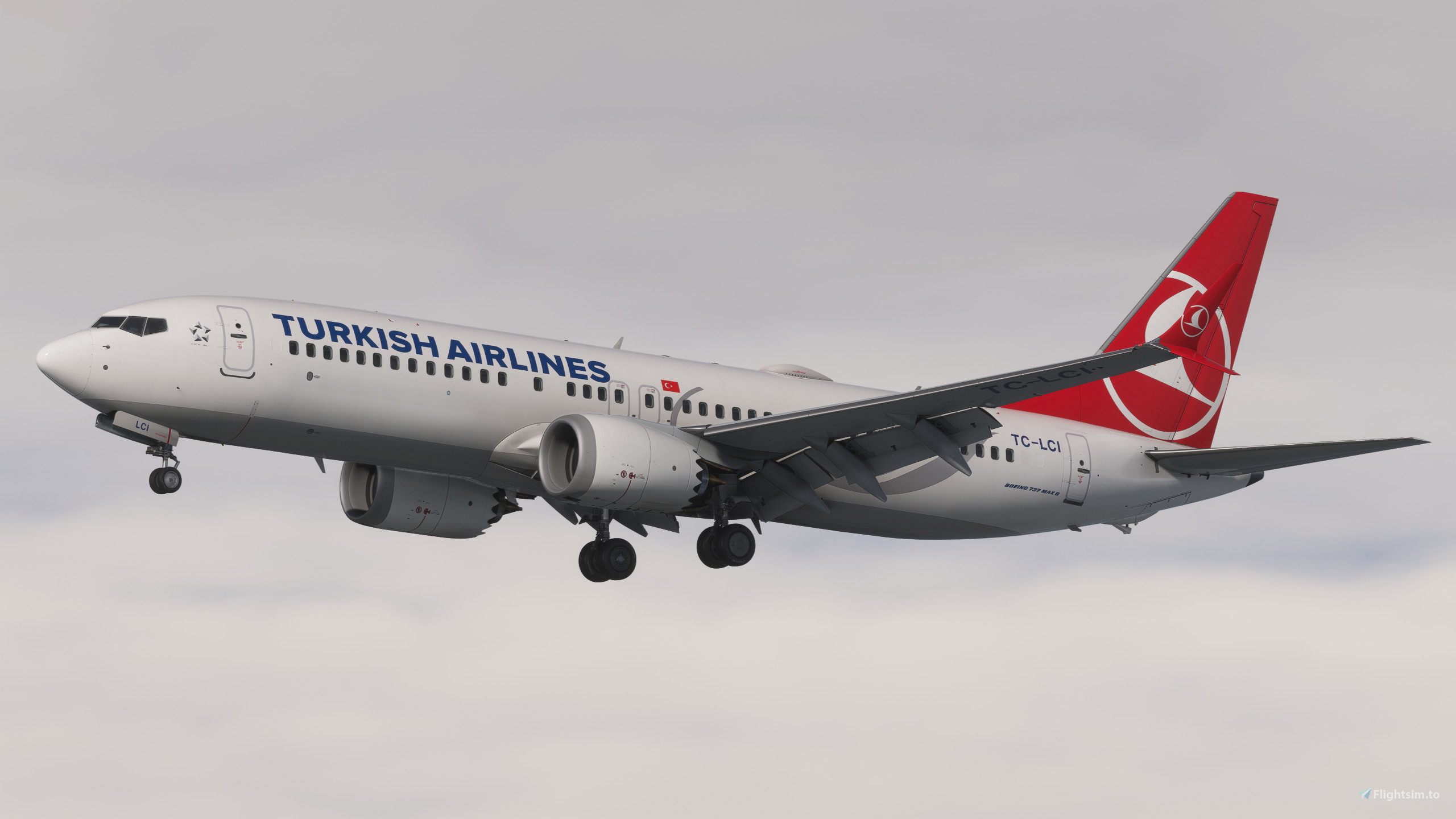 Turkish Airlines [Pack 1] w/Cabin IFly B737 MAX 8 for Microsoft