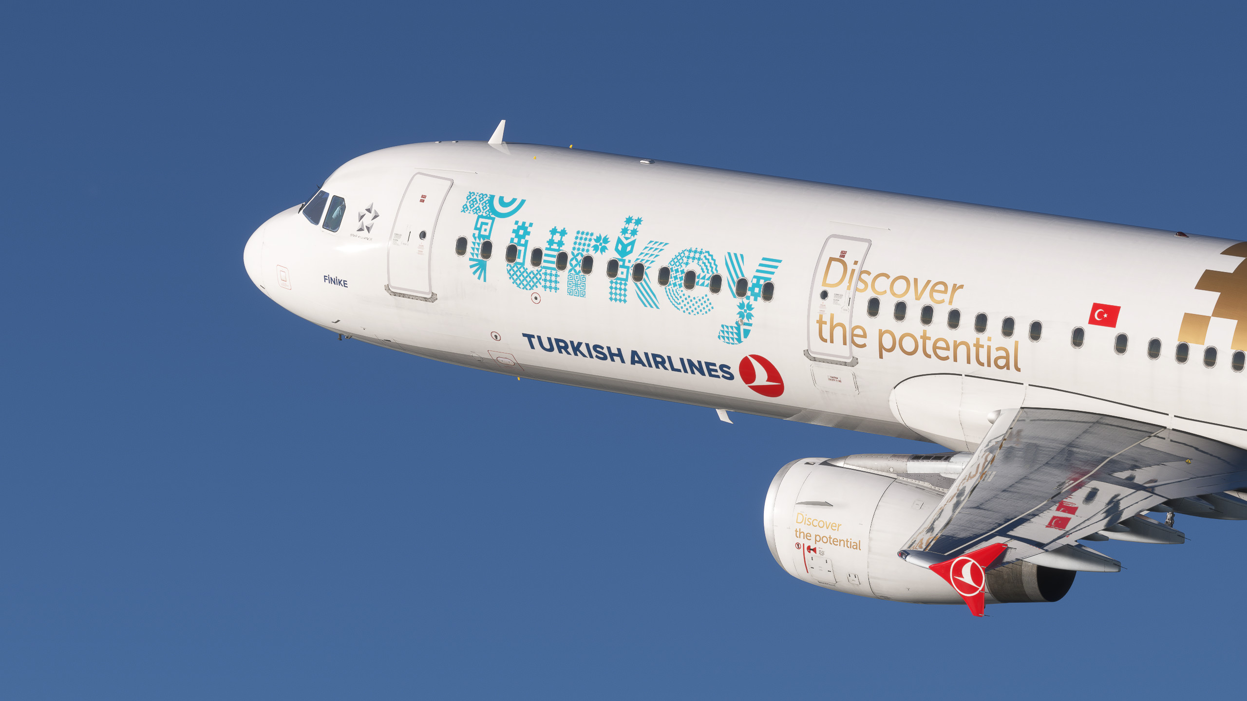 Turkish Airlines [Specials Pack] w/Cabin Fenixsim A321 [8K+4K] - Image 1