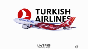 Turkish Airlines TC-JIZ  (invest in turkey)  w/Cabin | A330-200 inibuilds/microsoft [8K] thumbnail 1